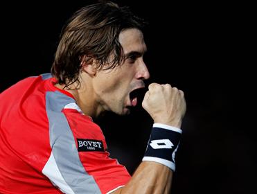 Will we be seeing more of this from David Ferrer in Rome?